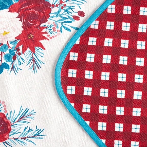 The Pioneer Woman Wishful Winter Reverasble Placemat lot of 6 Sz 14 “x 20 “ - Picture 6 of 8